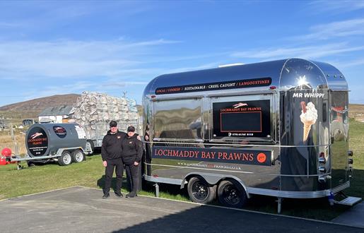Lochmaddy Bay Prawns Food Trailer